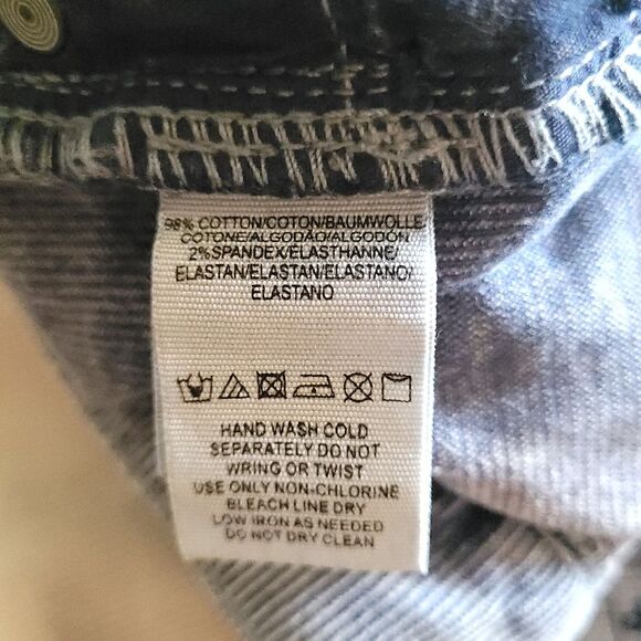 Free People Skinny Leg Low Rise washed out Gray Corduroy Pants Womens 28 - Picture 7 of 12